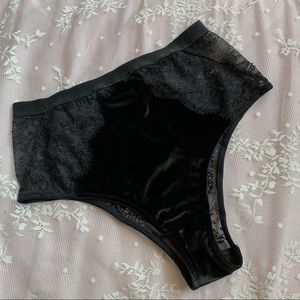 VS velvet panties